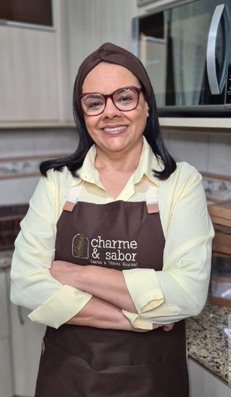 Fátima, fundadora da Charme e Sabor